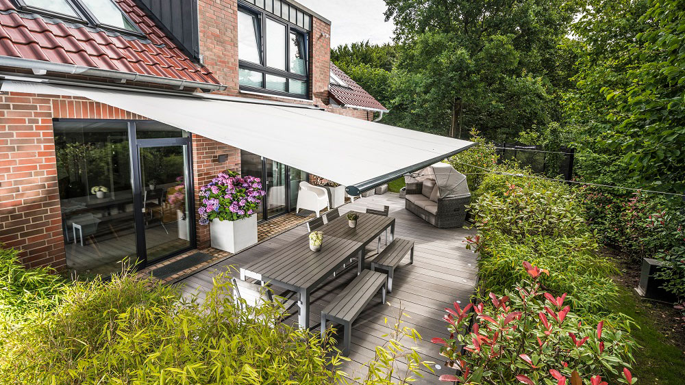 Markisensegel SunShield von dubau | Bildrechte: dubau Jalousien, Rollladen und Rolltorbau GmbH
